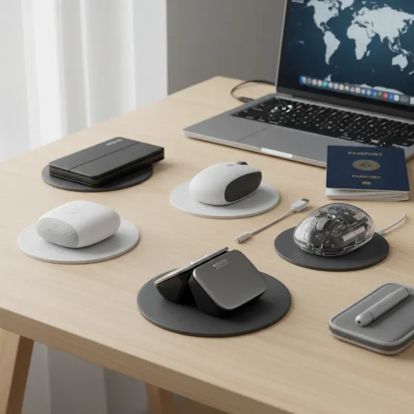 Overview of various compact and ergonomic computer mice suitable for traveling freelancers