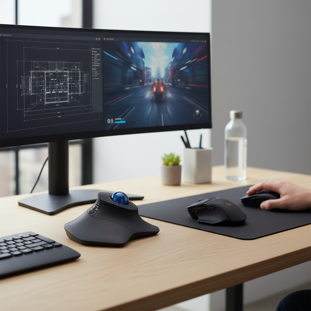 Trackball Mouse vs. Regular Mouse: A Comprehensive Input Guide